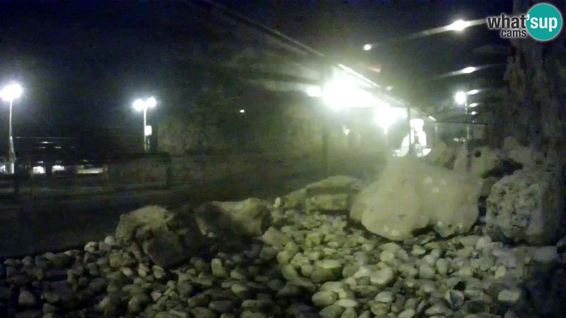 Marine Aquarium im Freien Rogoznica webcam Kroatien