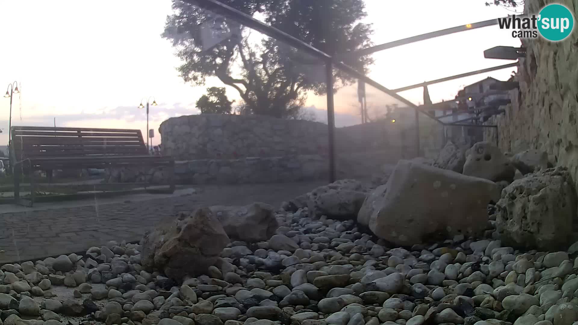 Aquario marino esterno –  Rogoznica livecam Croazia