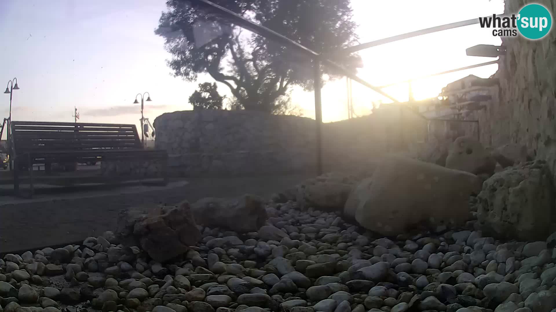 Outdoor Marine Aquarium Rogoznica webcam Croatia