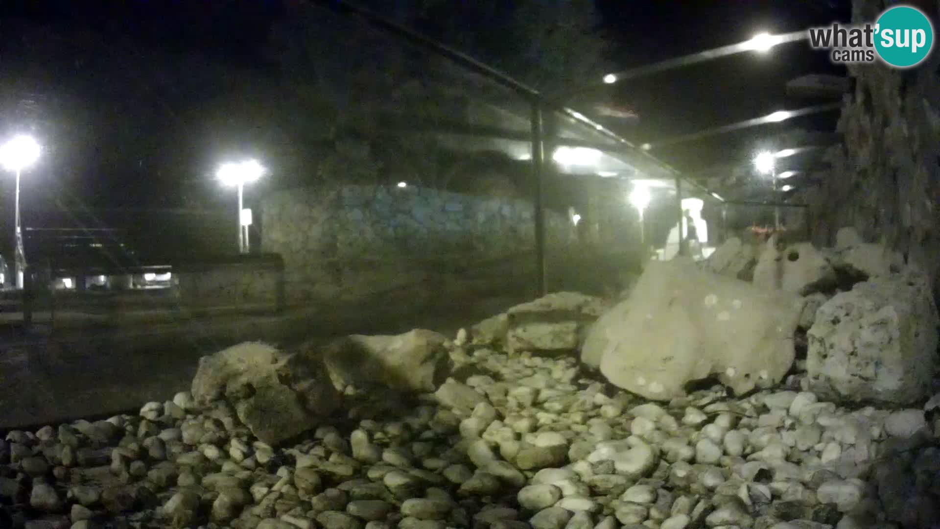 Webcam de l’aquarium marin extérieur de Rogoznica Croatie