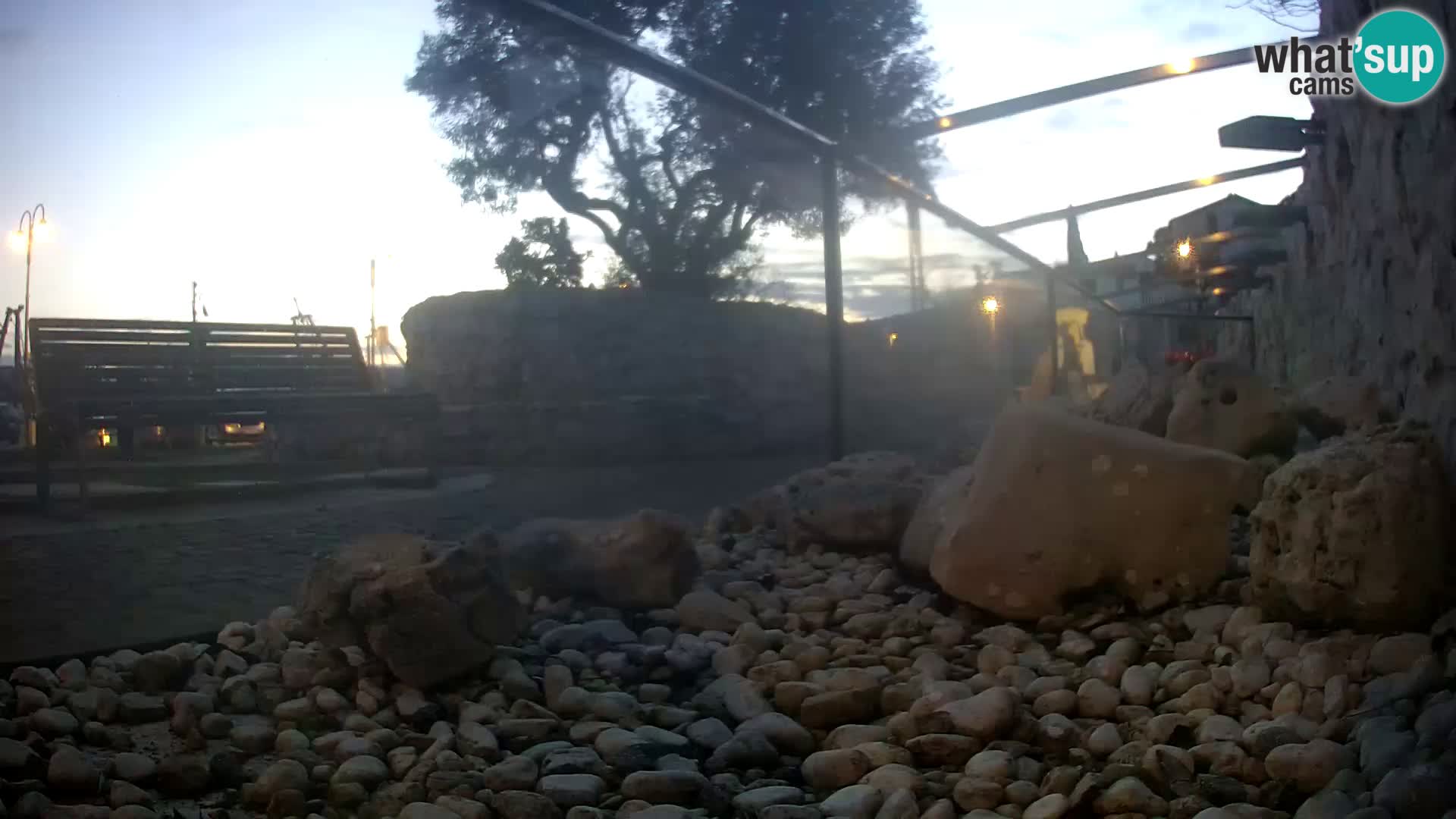 Marine Aquarium im Freien Rogoznica webcam Kroatien