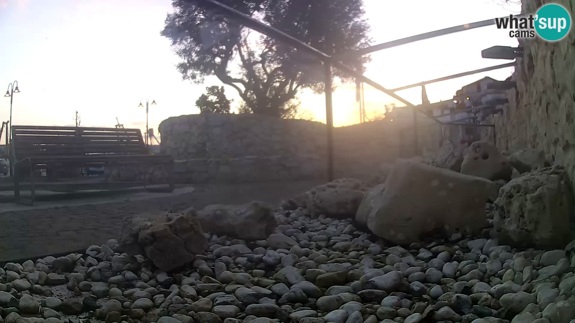 Outdoor Marine Aquarium Rogoznica webcam Croatia