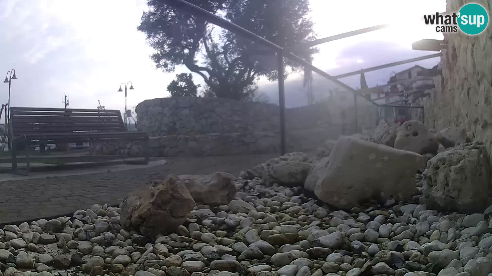 Marine Aquarium im Freien Rogoznica webcam Kroatien