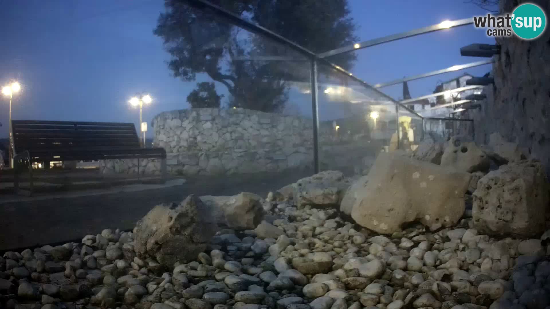 Aquario marino esterno –  Rogoznica livecam Croazia