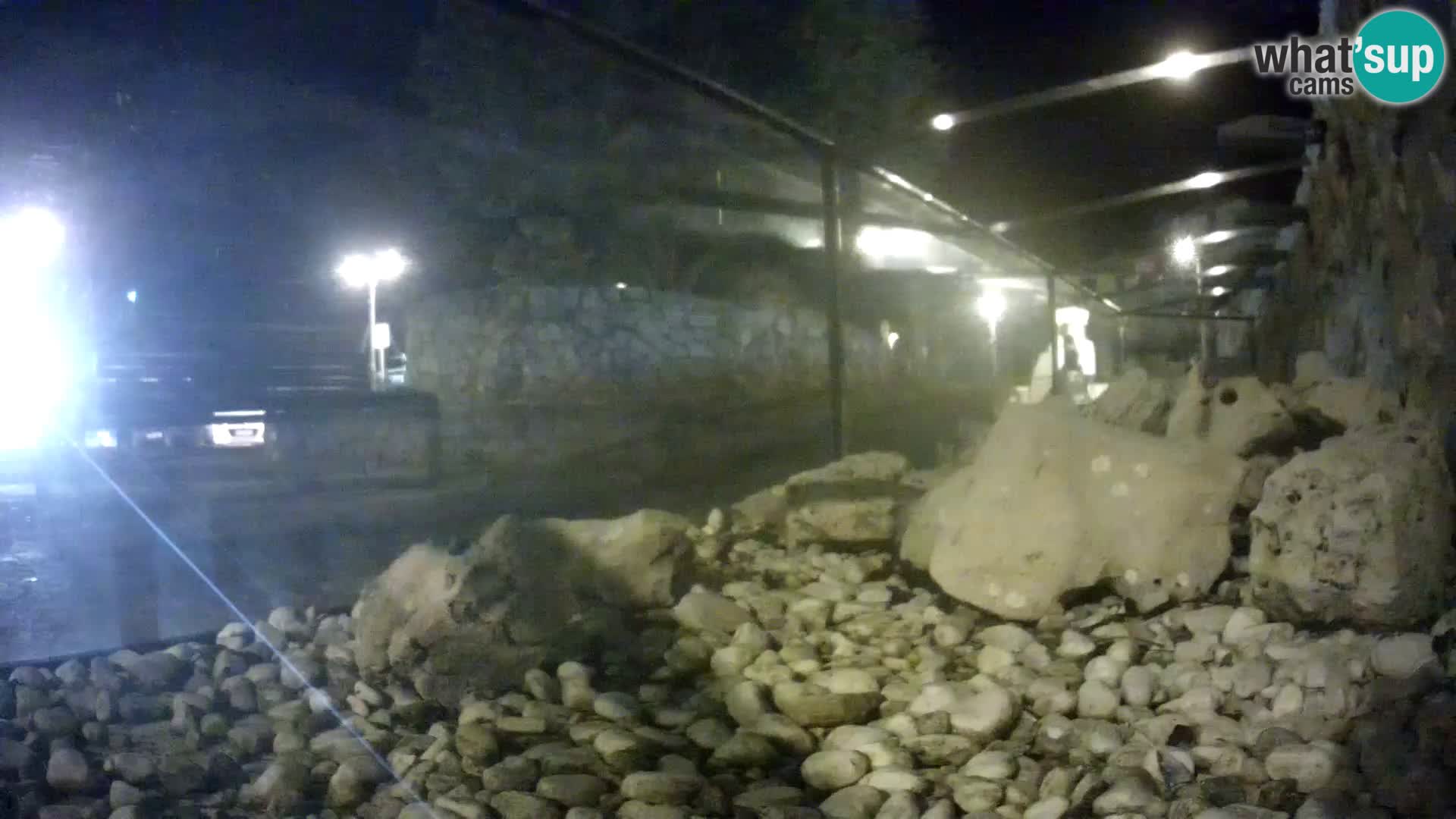 Zunanji morski akvarij Rogoznica spletna kamera Hrvaška