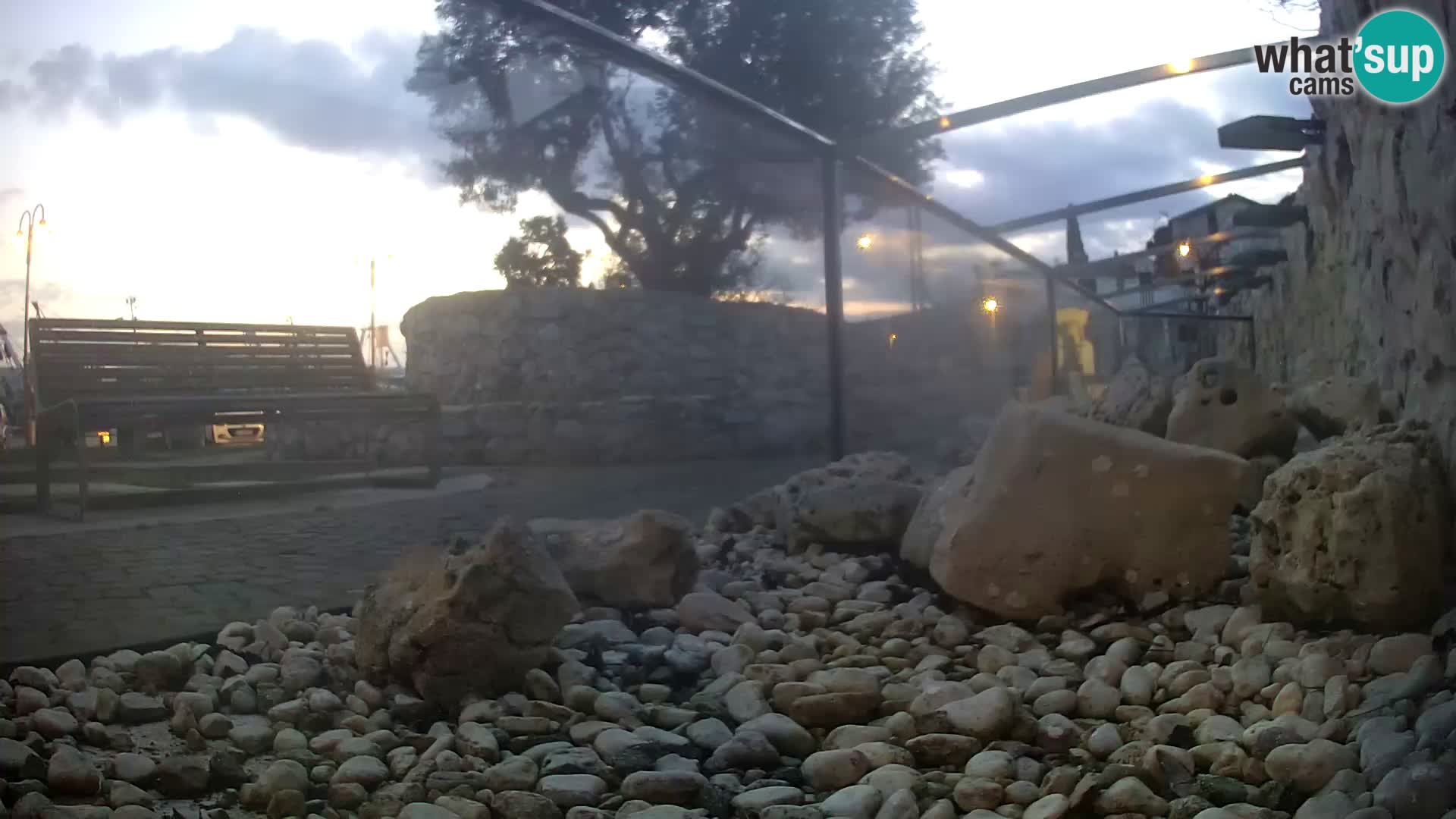 Aquario marino esterno –  Rogoznica livecam Croazia