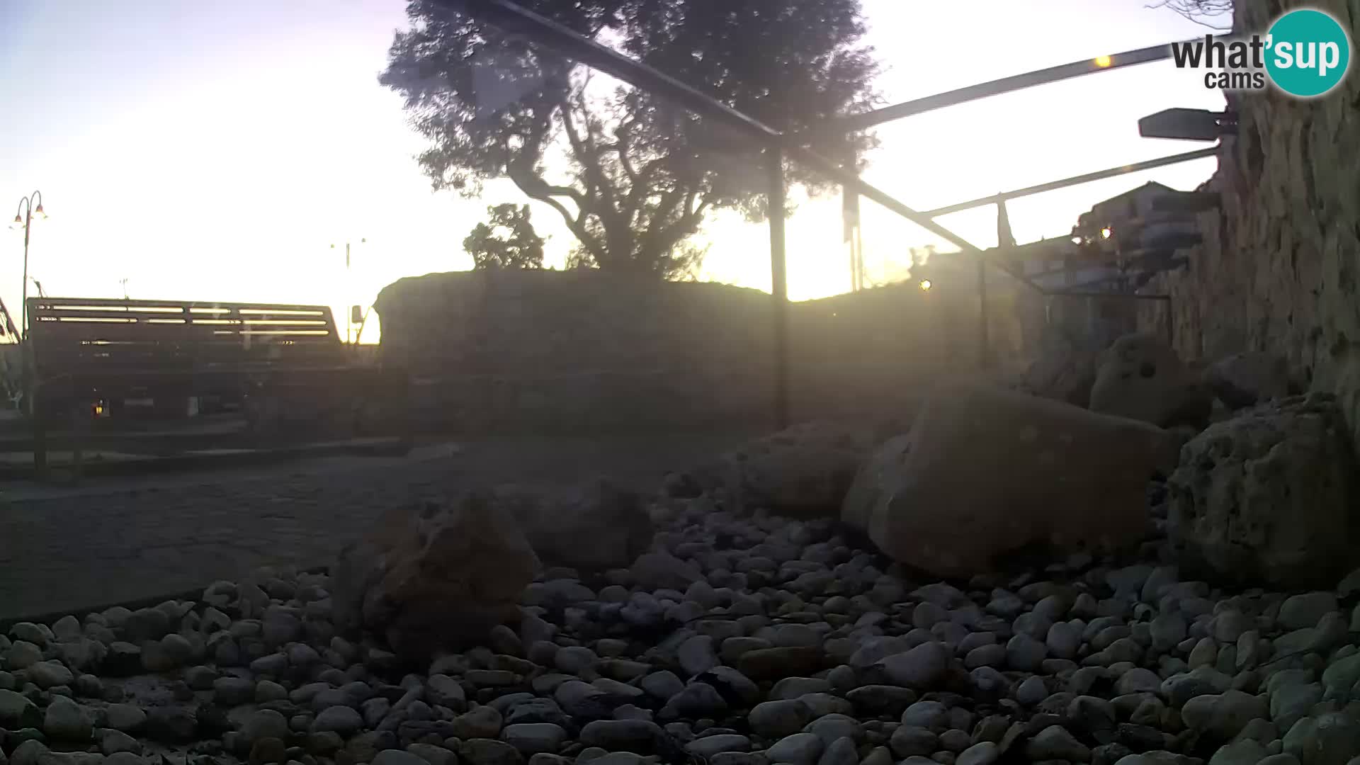 Outdoor Marine Aquarium Rogoznica webcam Croatia