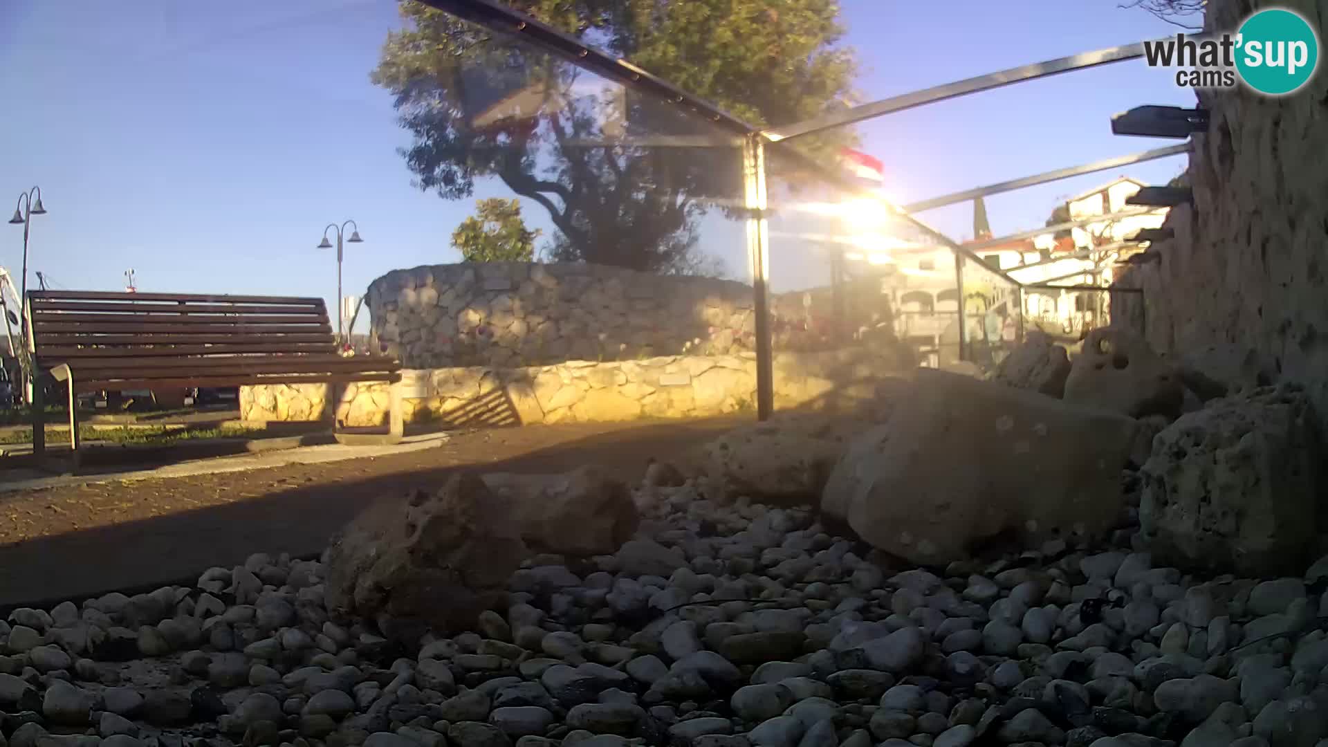 Outdoor Marine Aquarium Rogoznica webcam Croatia