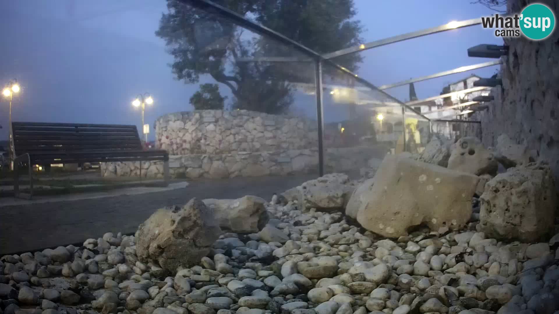 Marine Aquarium im Freien Rogoznica webcam Kroatien