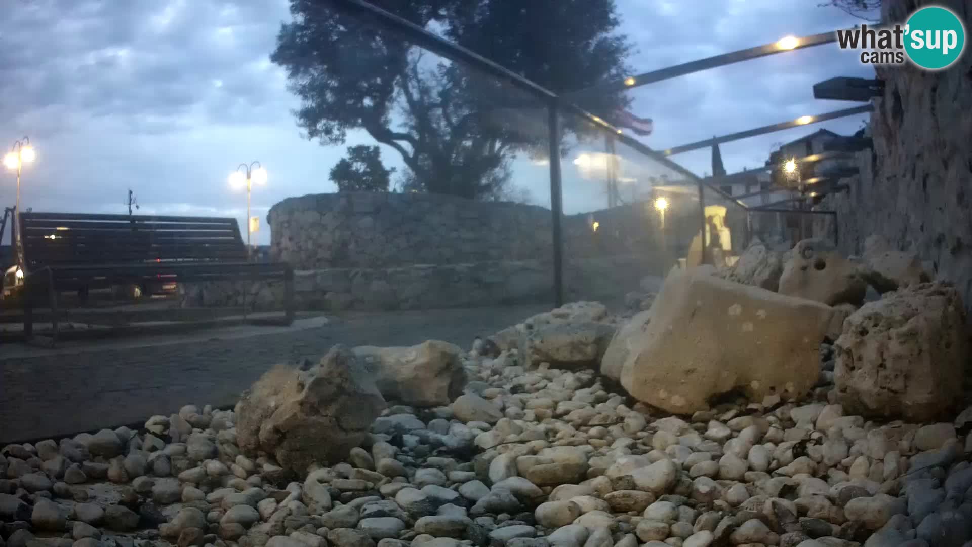 Aquario marino esterno –  Rogoznica livecam Croazia