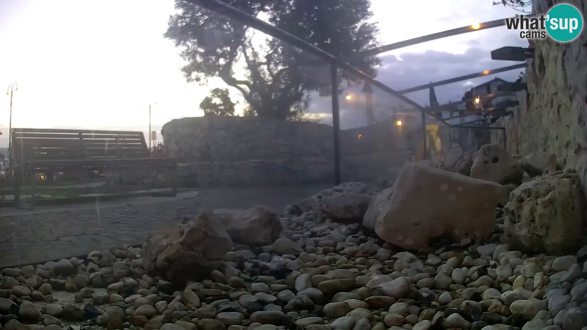 Webcam de l’aquarium marin extérieur de Rogoznica Croatie