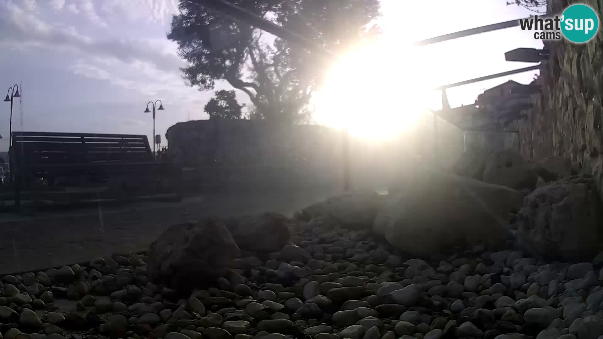 Aquario marino esterno –  Rogoznica livecam Croazia