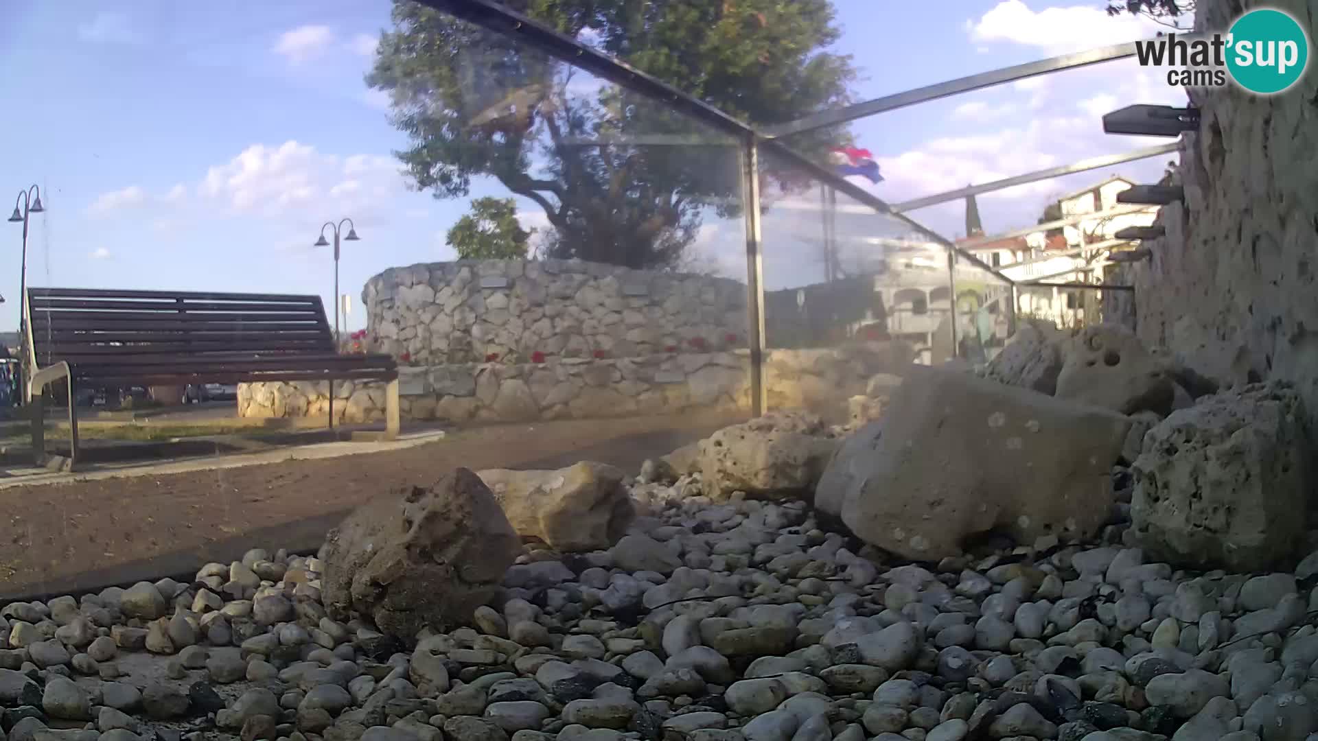 Aquario marino esterno –  Rogoznica livecam Croazia