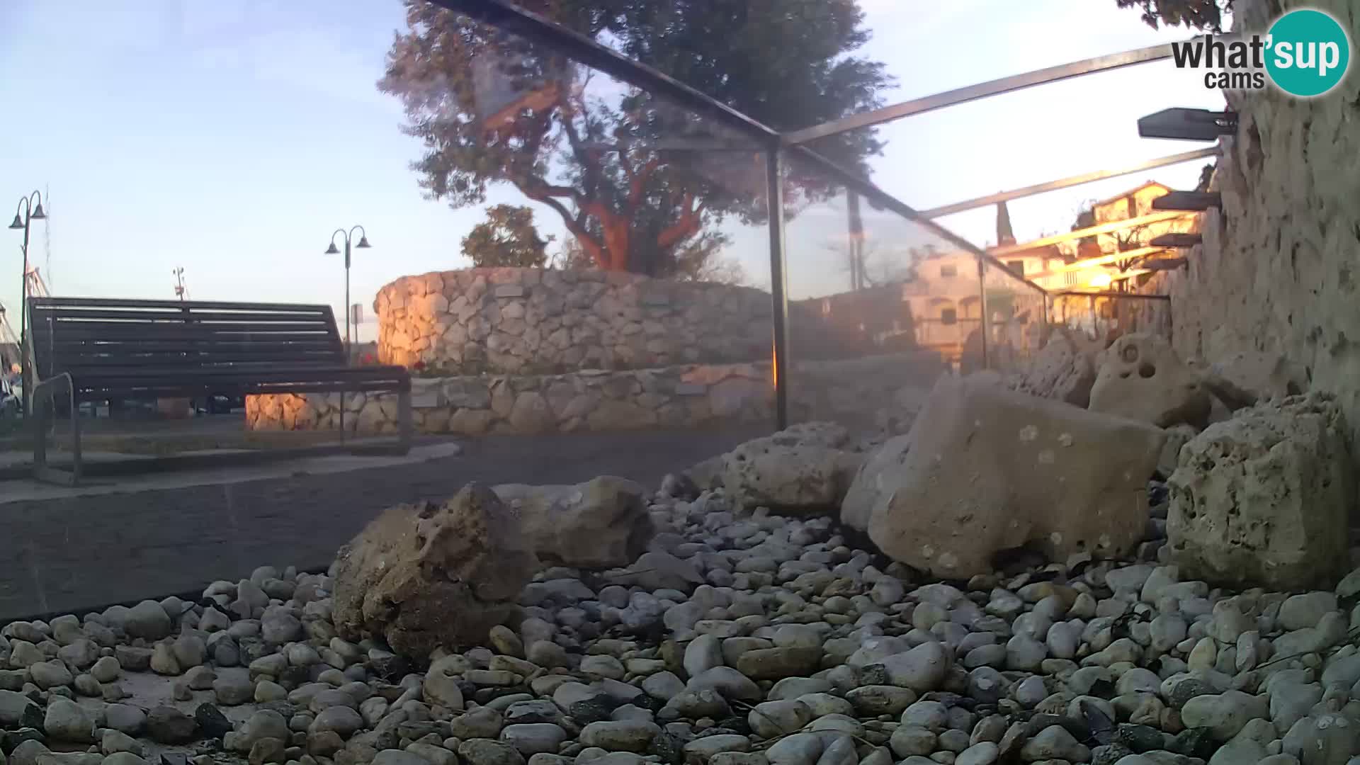 Vanjski morski akvarij Rogoznica web kamera Hrvatska