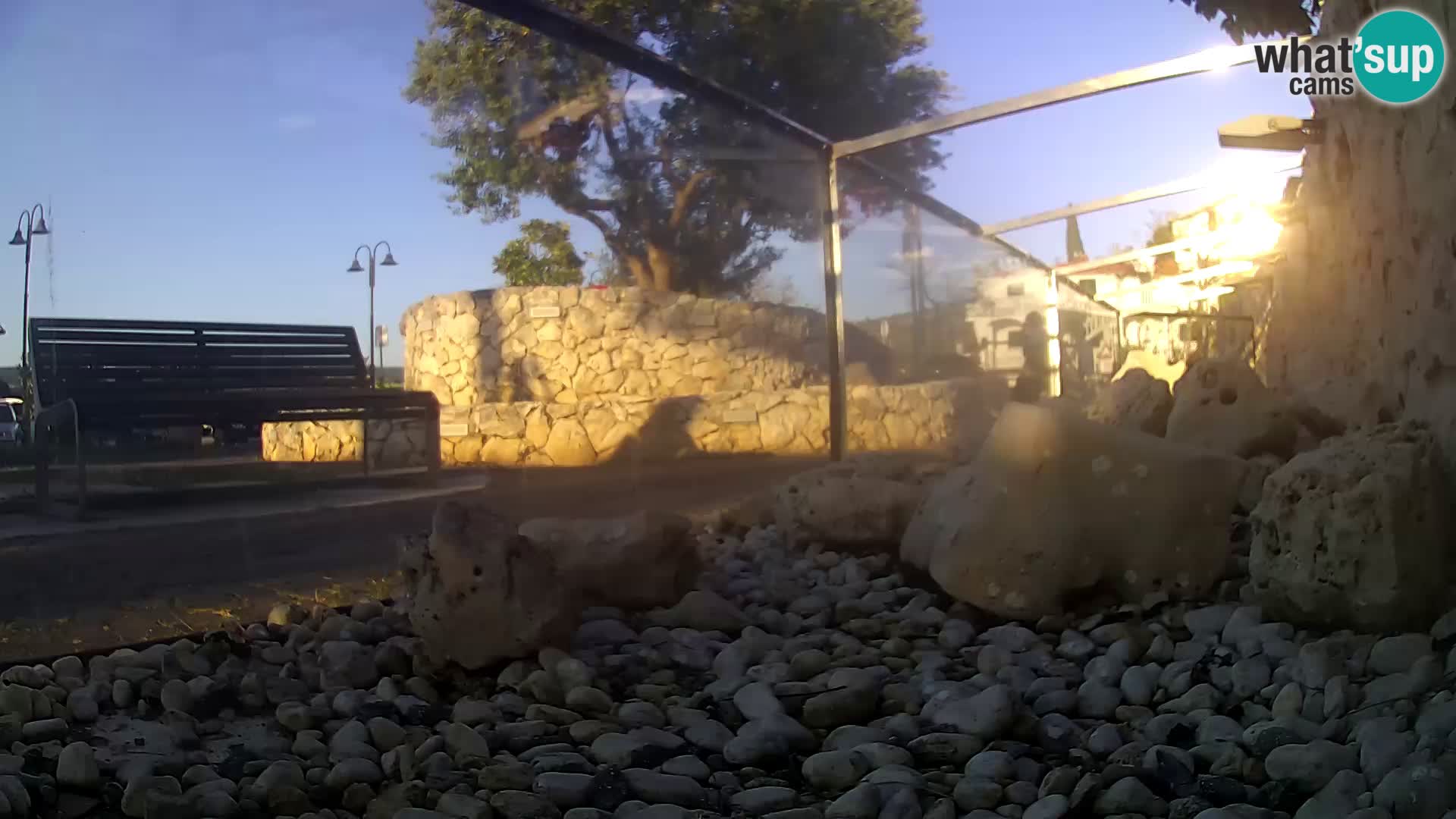 Aquario marino esterno –  Rogoznica livecam Croazia