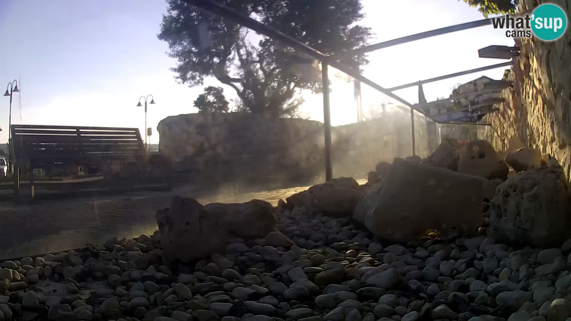 Outdoor Marine Aquarium Rogoznica webcam Croatia