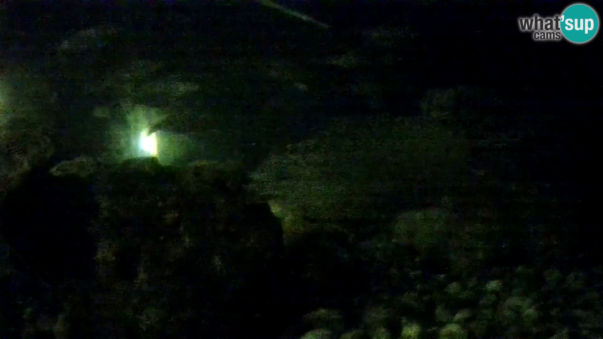 Acuario marino al aire libre Rogoznica webcam Croacia
