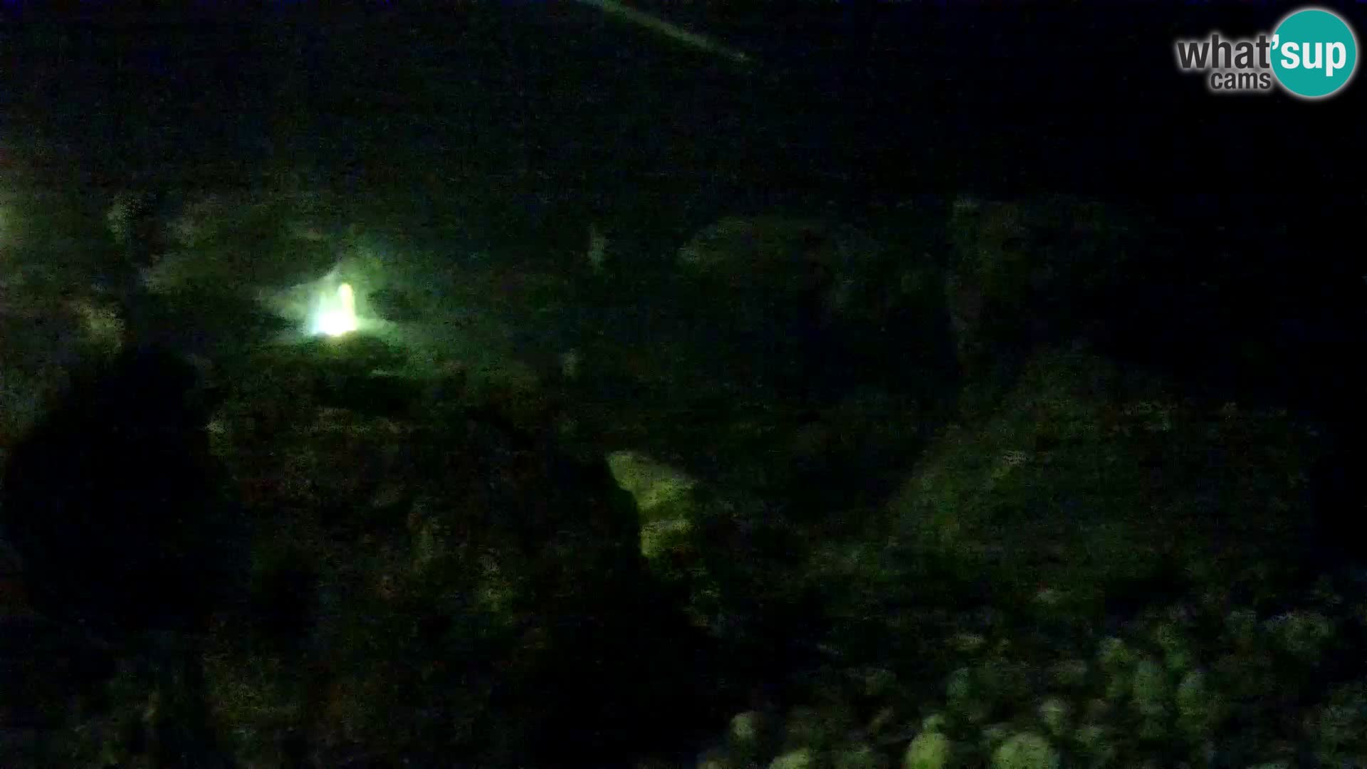 Acuario marino al aire libre Rogoznica webcam Croacia