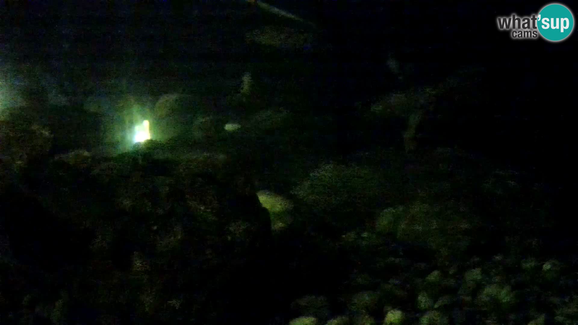 Acuario marino al aire libre Rogoznica webcam Croacia