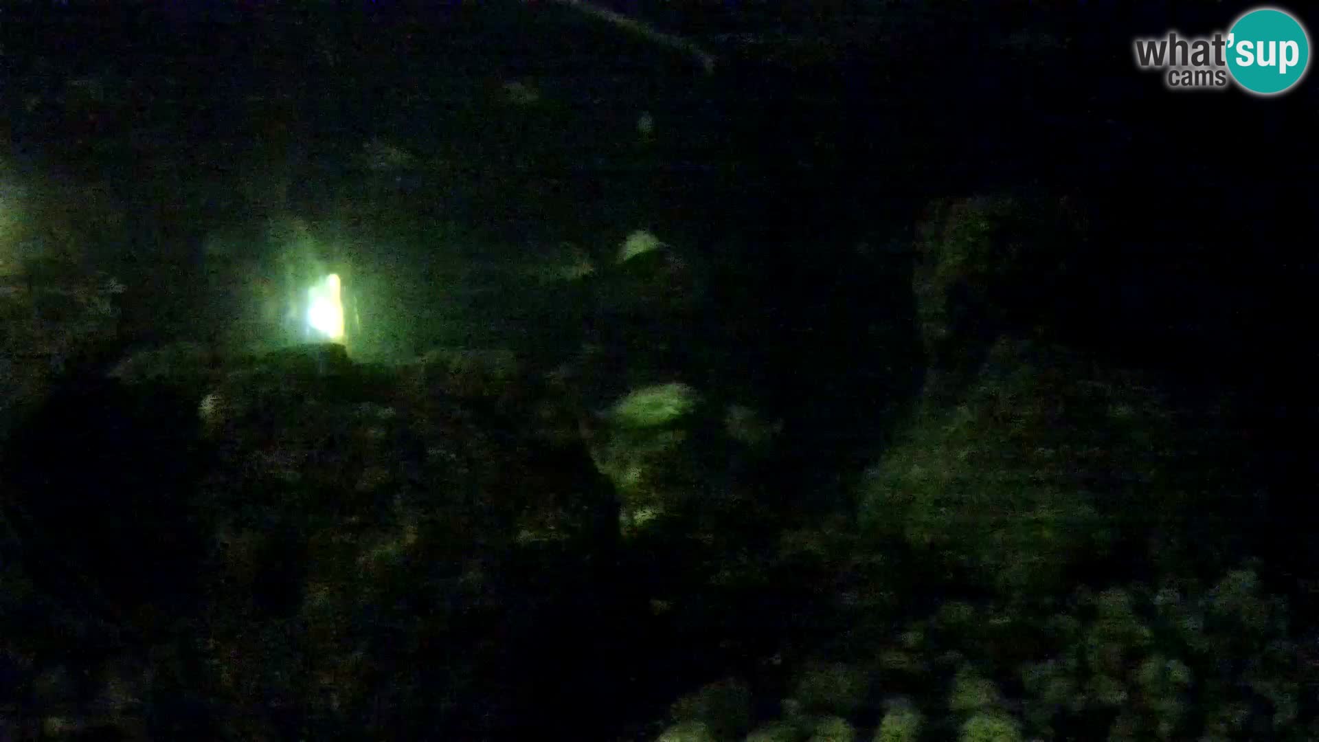 Acuario marino al aire libre Rogoznica webcam Croacia