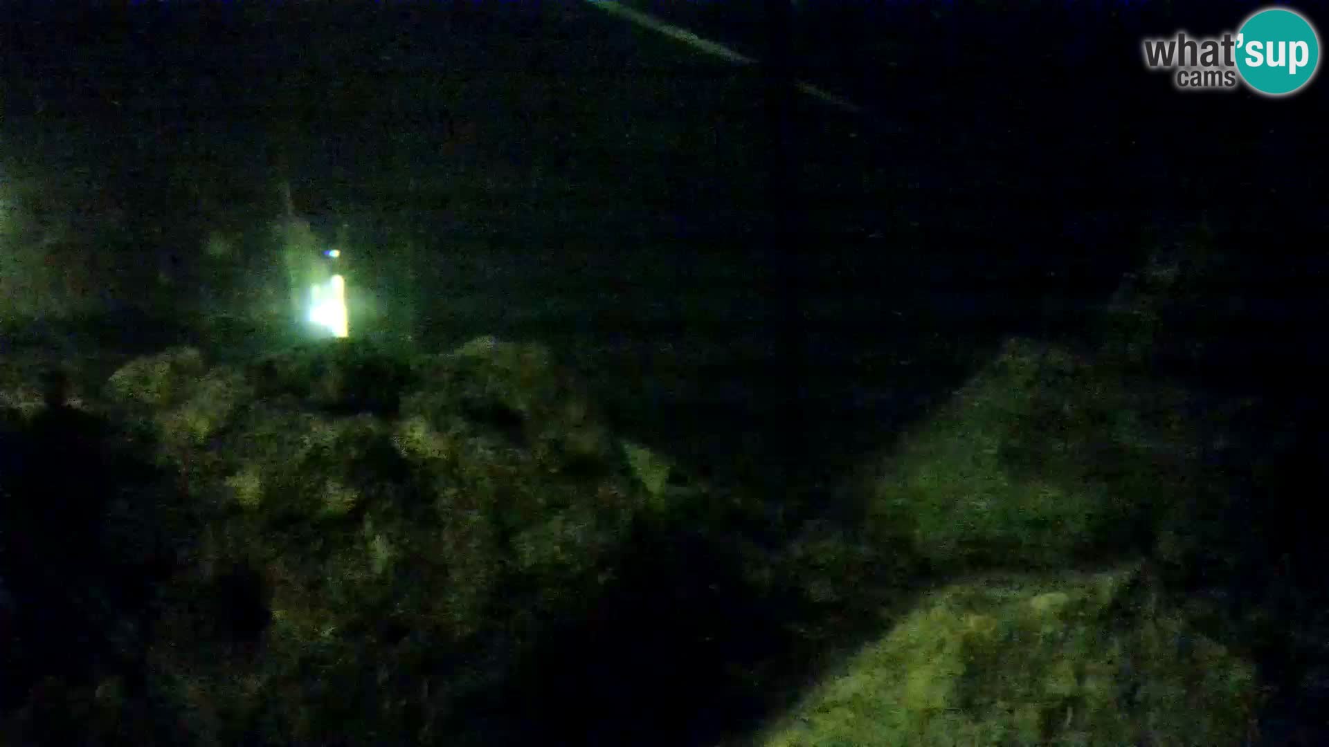 Acuario marino al aire libre Rogoznica webcam Croacia