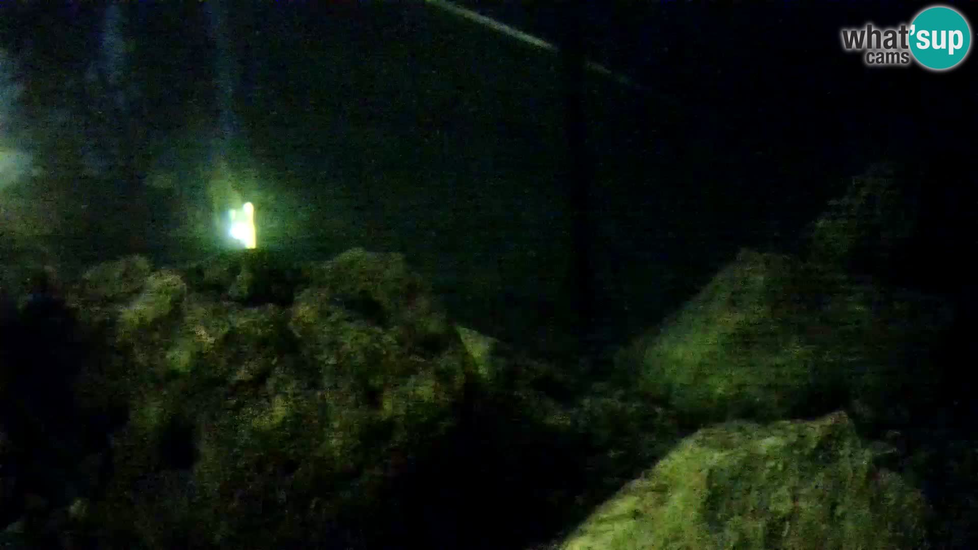 Webcam de l’aquarium marin extérieur de Rogoznica Croatie