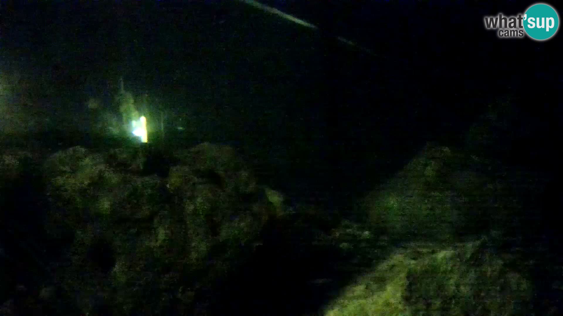 Acuario marino al aire libre Rogoznica webcam Croacia