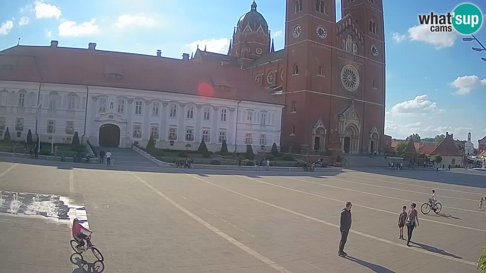 Webcam Đakovo Cathédrale Saint-Pierre