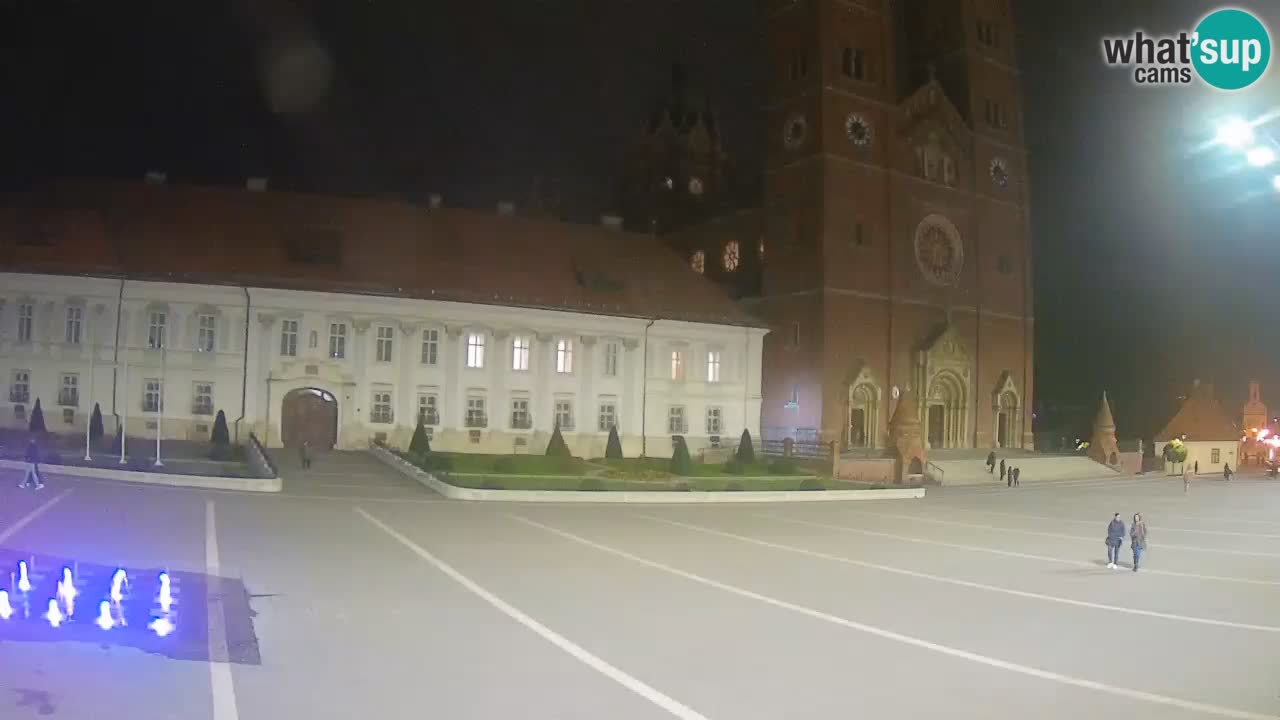 Camera en vivo Đakovo Catedral Sv. Petra