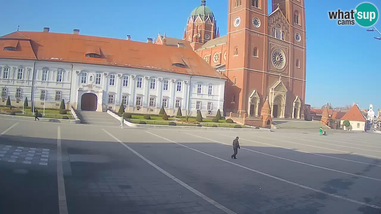 Camera en vivo Đakovo Catedral Sv. Petra