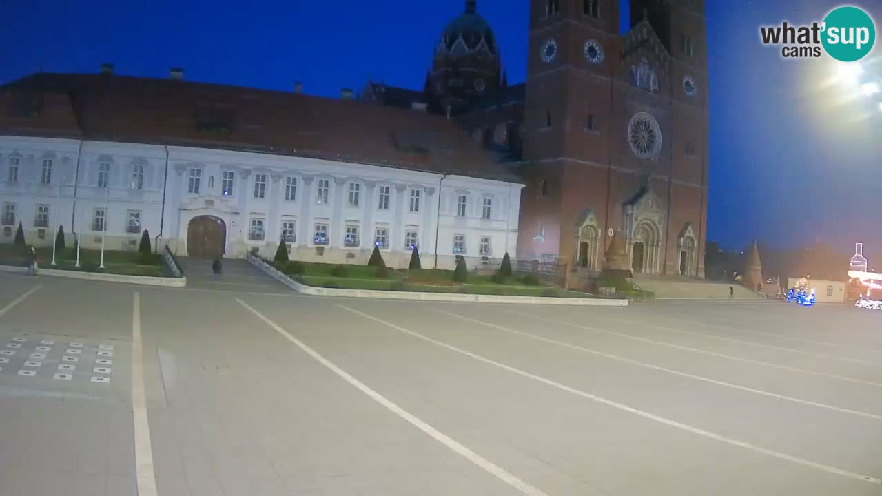 Webcam Đakovo Cathédrale Saint-Pierre