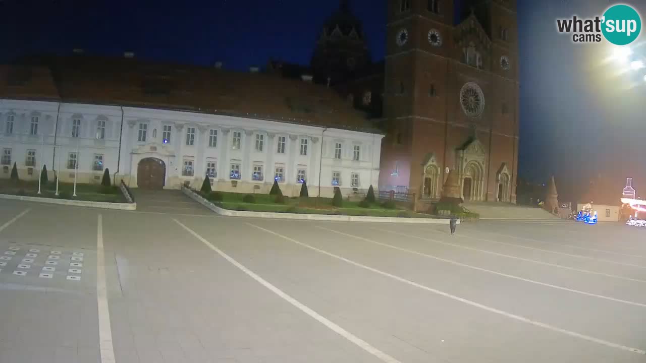 Camera en vivo Đakovo Catedral Sv. Petra