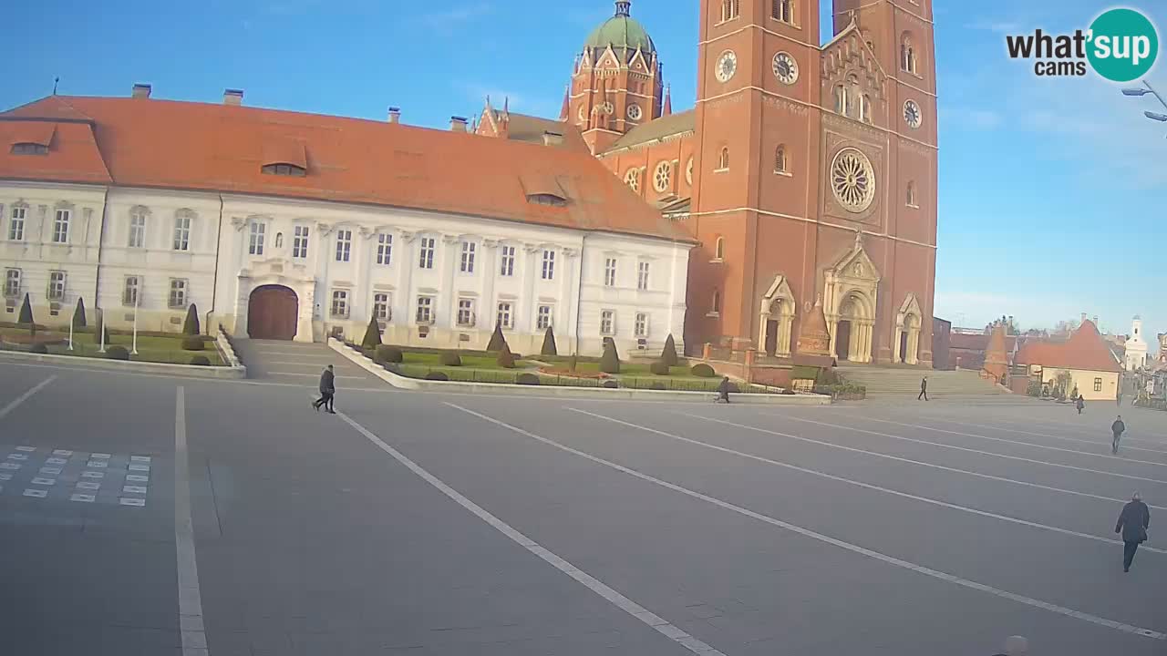 Webcam Đakovo Cathédrale Saint-Pierre