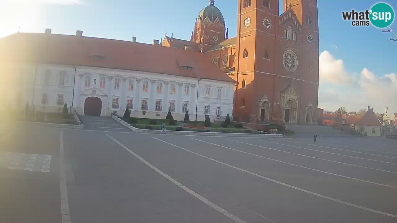 Webcam Đakovo Cathédrale Saint-Pierre