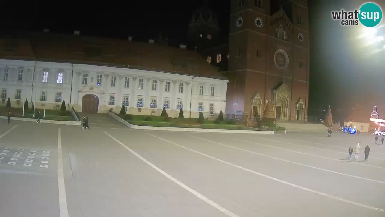 Webcam Đakovo Cathédrale Saint-Pierre