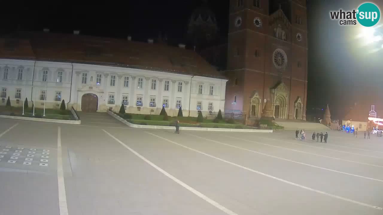 Camera en vivo Đakovo Catedral Sv. Petra