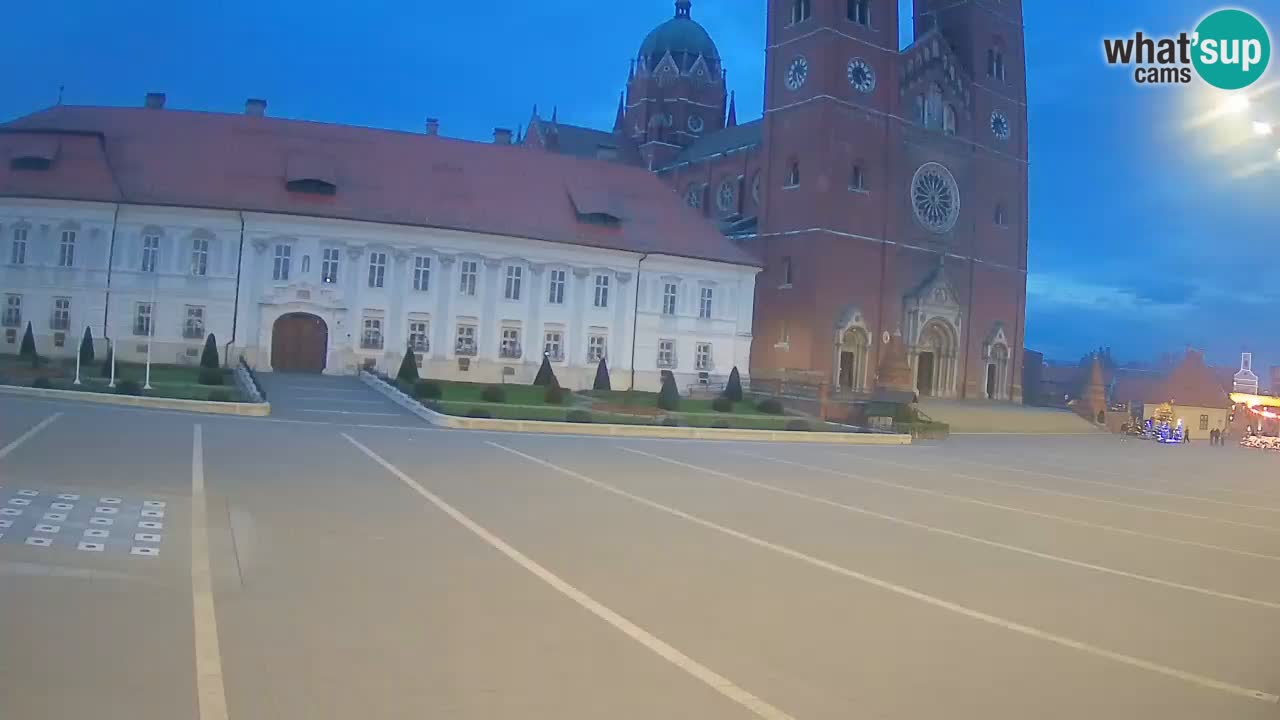 Webcam Đakovo Cathédrale Saint-Pierre