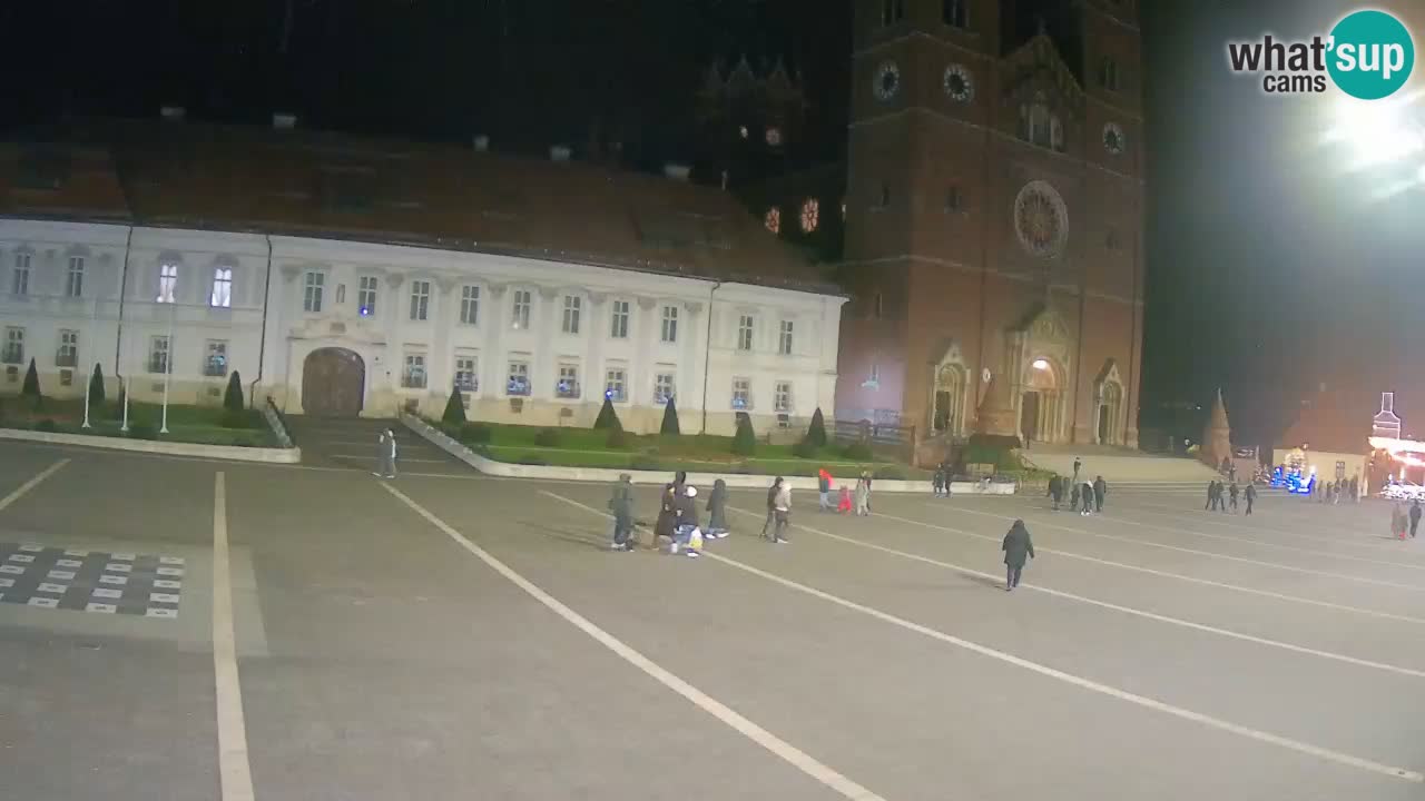 Webcam Đakovo Cathédrale Saint-Pierre