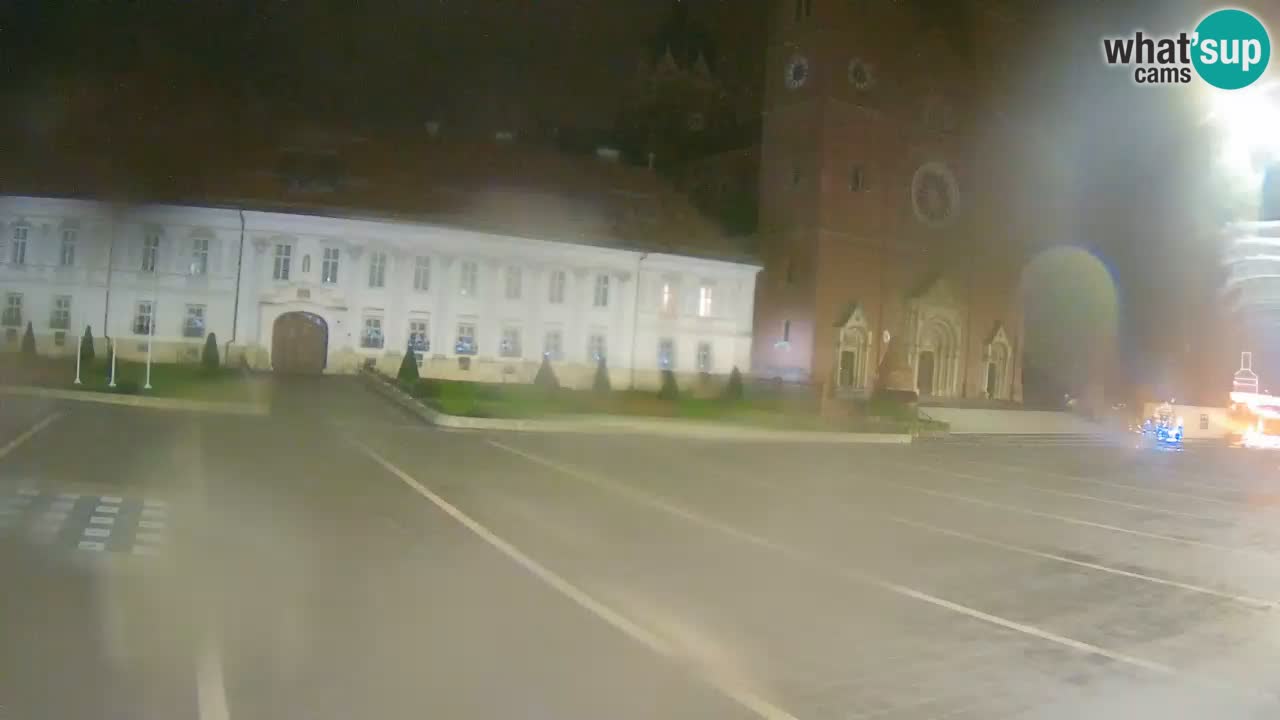 Camera en vivo Đakovo Catedral Sv. Petra