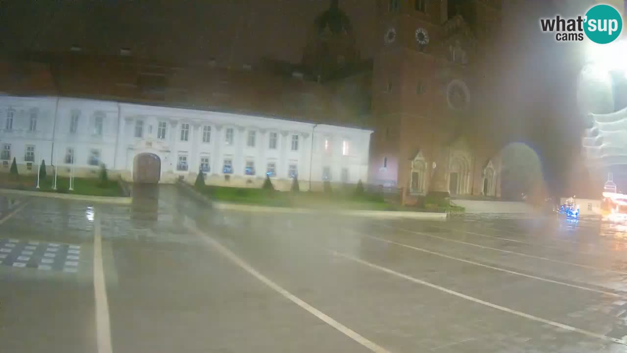 Webcam Đakovo Cathédrale Saint-Pierre