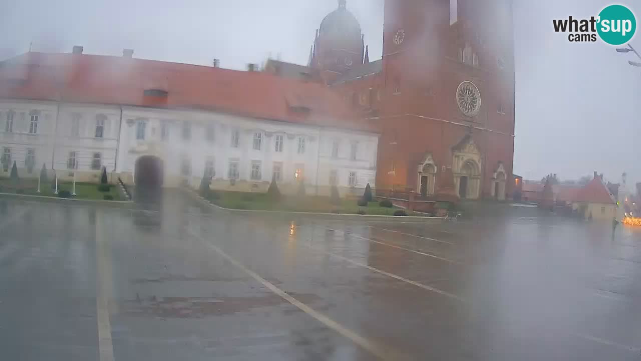 Webcam Đakovo Cathédrale Saint-Pierre