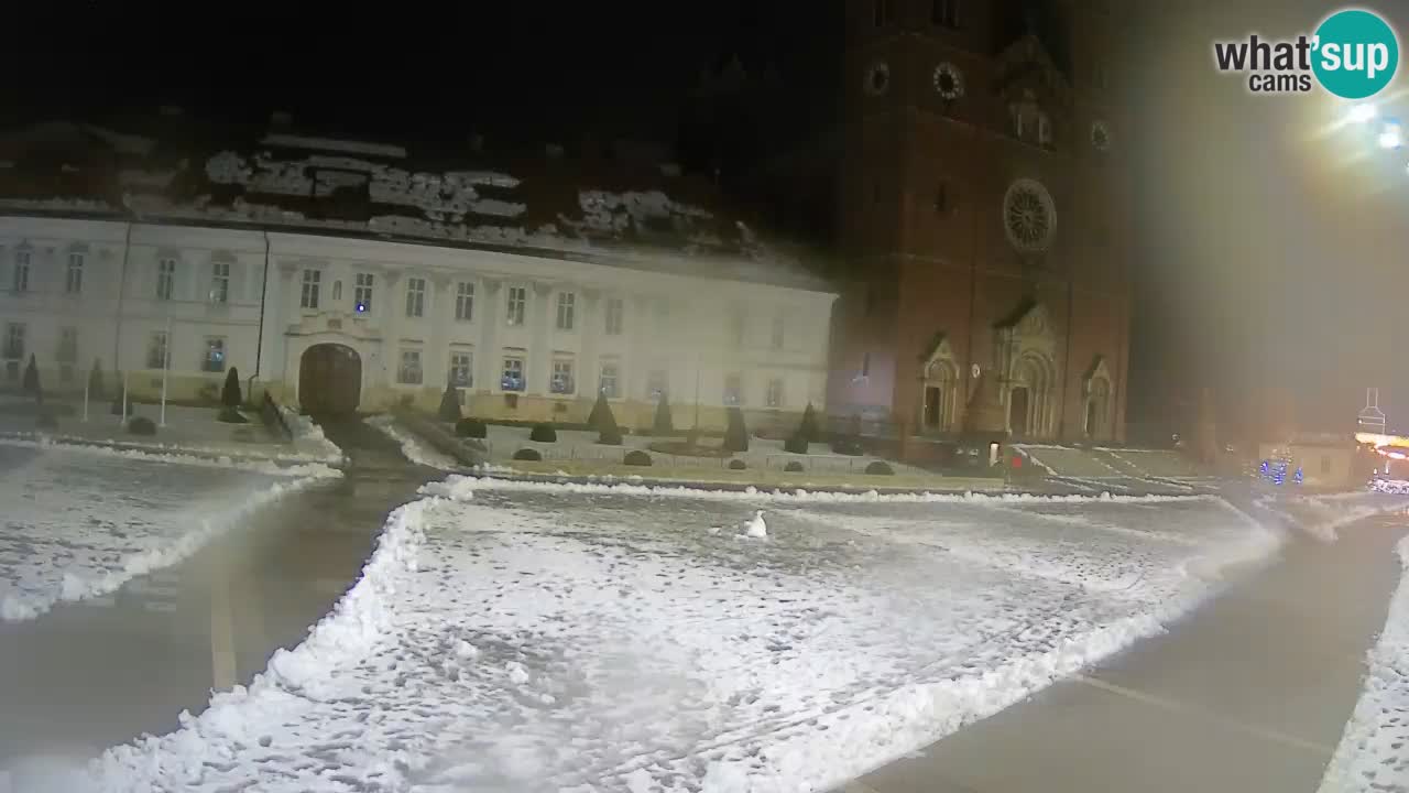 Webcam Đakovo Cathédrale Saint-Pierre