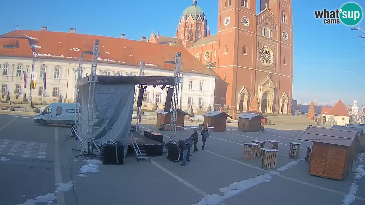 Webcam Đakovo Cathédrale Saint-Pierre