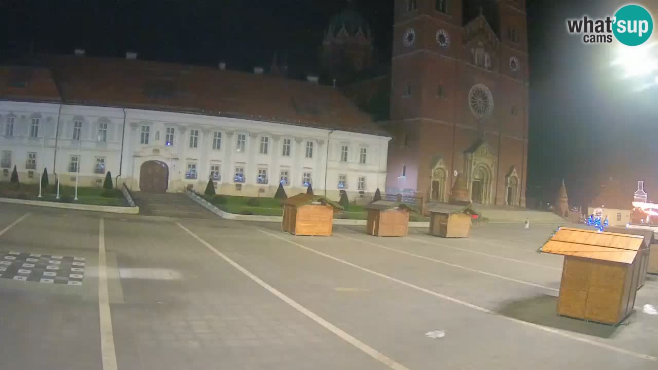 Webcam Đakovo Cathédrale Saint-Pierre