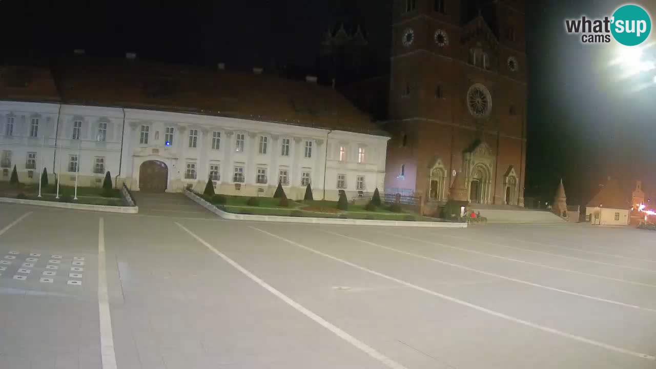 Webcam Đakovo Cathédrale Saint-Pierre