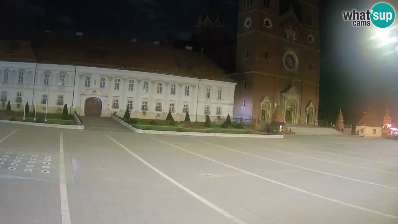 Webcam Đakovo Cathédrale Saint-Pierre