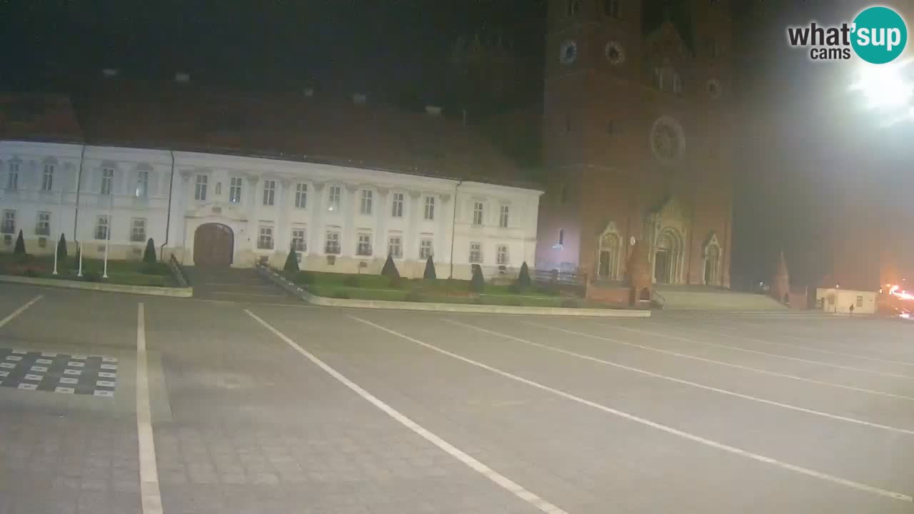 Camera en vivo Đakovo Catedral Sv. Petra