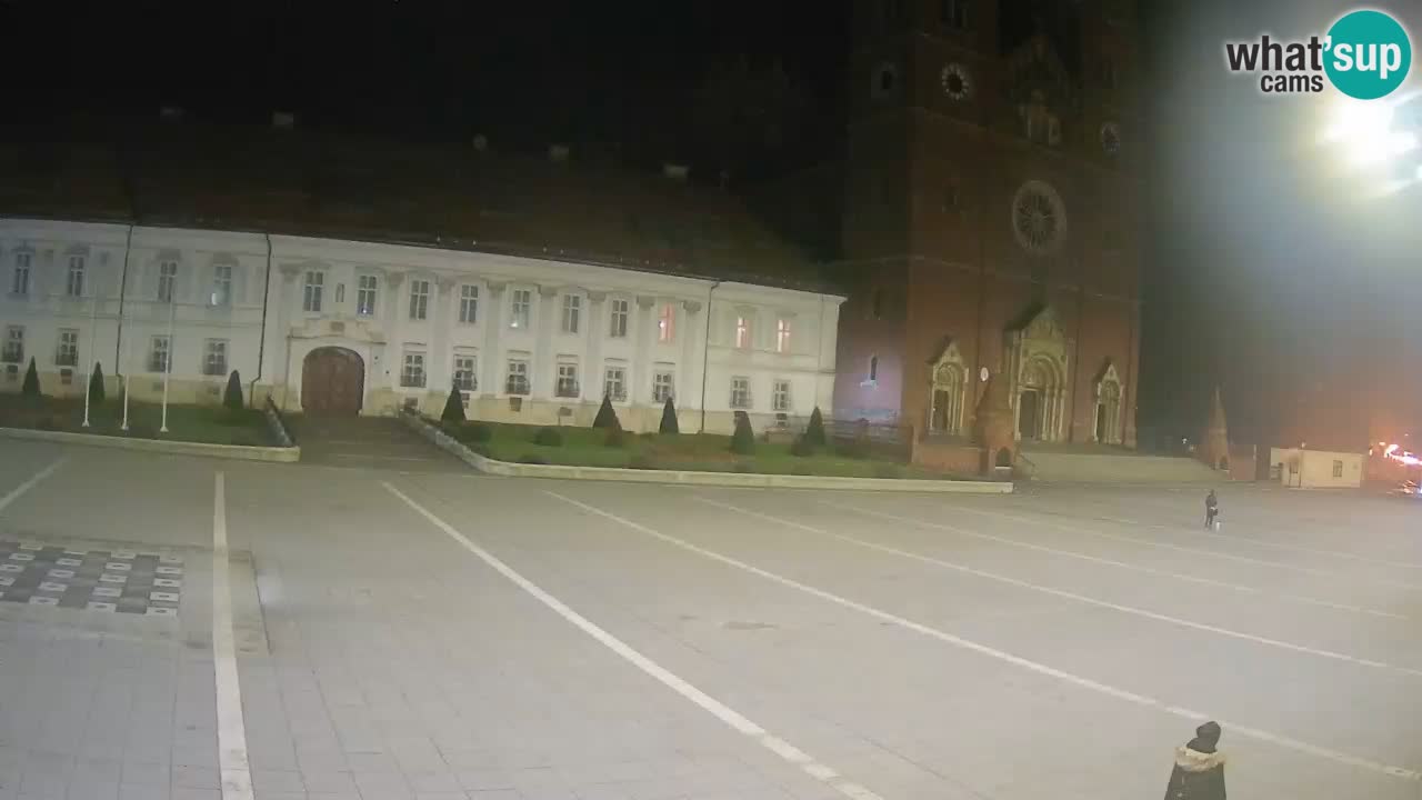 Camera en vivo Đakovo Catedral Sv. Petra