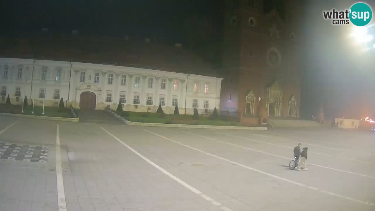 Webcam Đakovo Cathédrale Saint-Pierre