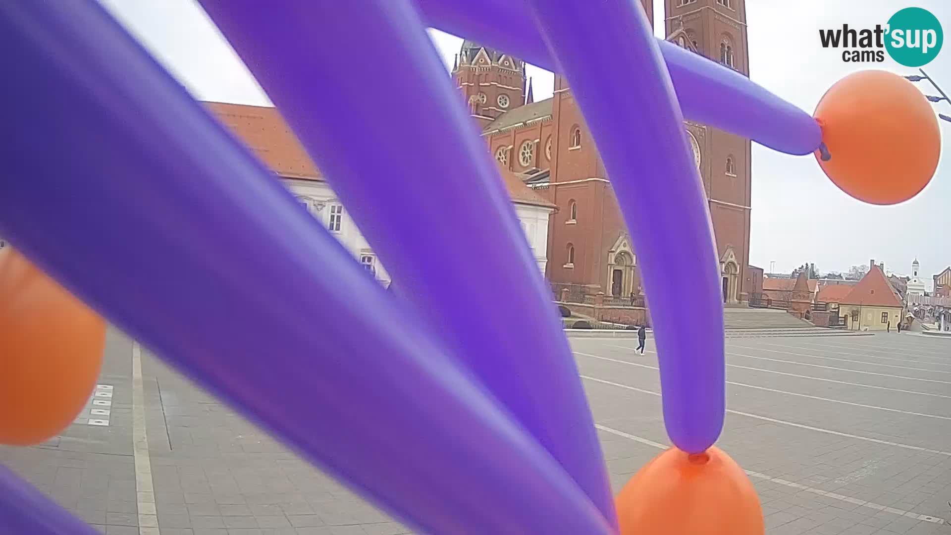 Webcam Đakovo Cathédrale Saint-Pierre